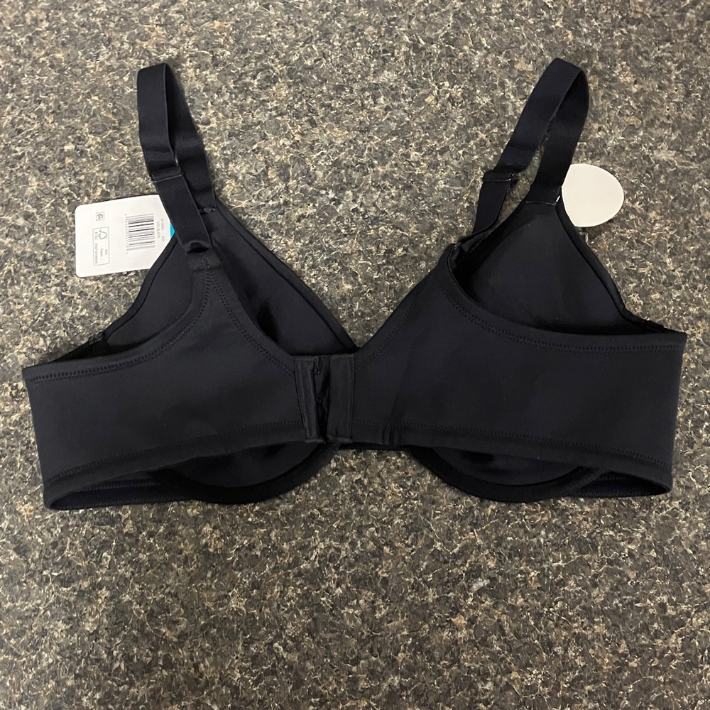 NWT vanity fair black underwire bra 40C style # 76084 - Picture 5 of 7